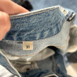 Citizens of Humanity Premium Vintage Wide Leg Cropped Jeans - Size 31